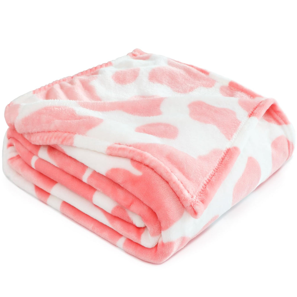 Small Throw Blanket for Kids Toddlers, Ultra Soft Warm Fuzzy Fleece Baby Blankets for Boys Girls, Nursery Throws for Crib Stroller Car Playroom Decor, Birthday Gifts 40x50inches