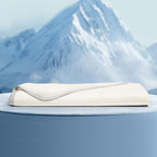 PHF Double Cooling Blanket for Hot Sleepers Queen Size, Arc-Chill Q-Max>0.5 with Double Cooling, Lightweight Summer Blanket Absorbs Heat to Keep Cool All Night for Night Sweats (Ice Blue, 90''x90'')