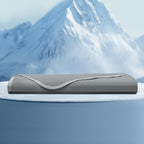 PHF Double Cooling Blanket for Hot Sleepers Queen Size, Arc-Chill Q-Max>0.5 with Double Cooling, Lightweight Summer Blanket Absorbs Heat to Keep Cool All Night for Night Sweats (Ice Blue, 90''x90'')