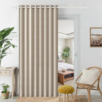 100% Blackout Privacy Door Curtain for Doorway, Magnetic Door Curtain for Closet & Hallway, 1 Panel, W45 x L80, Gray