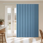 AJAZZ 100% Blackout Accordion Door Magnetic Door Curtain Folding Closet Doors Curtain Invisible Applicable Bedroom Room Living Room Doorway （Grey 42" W x 78" L 1 Panel