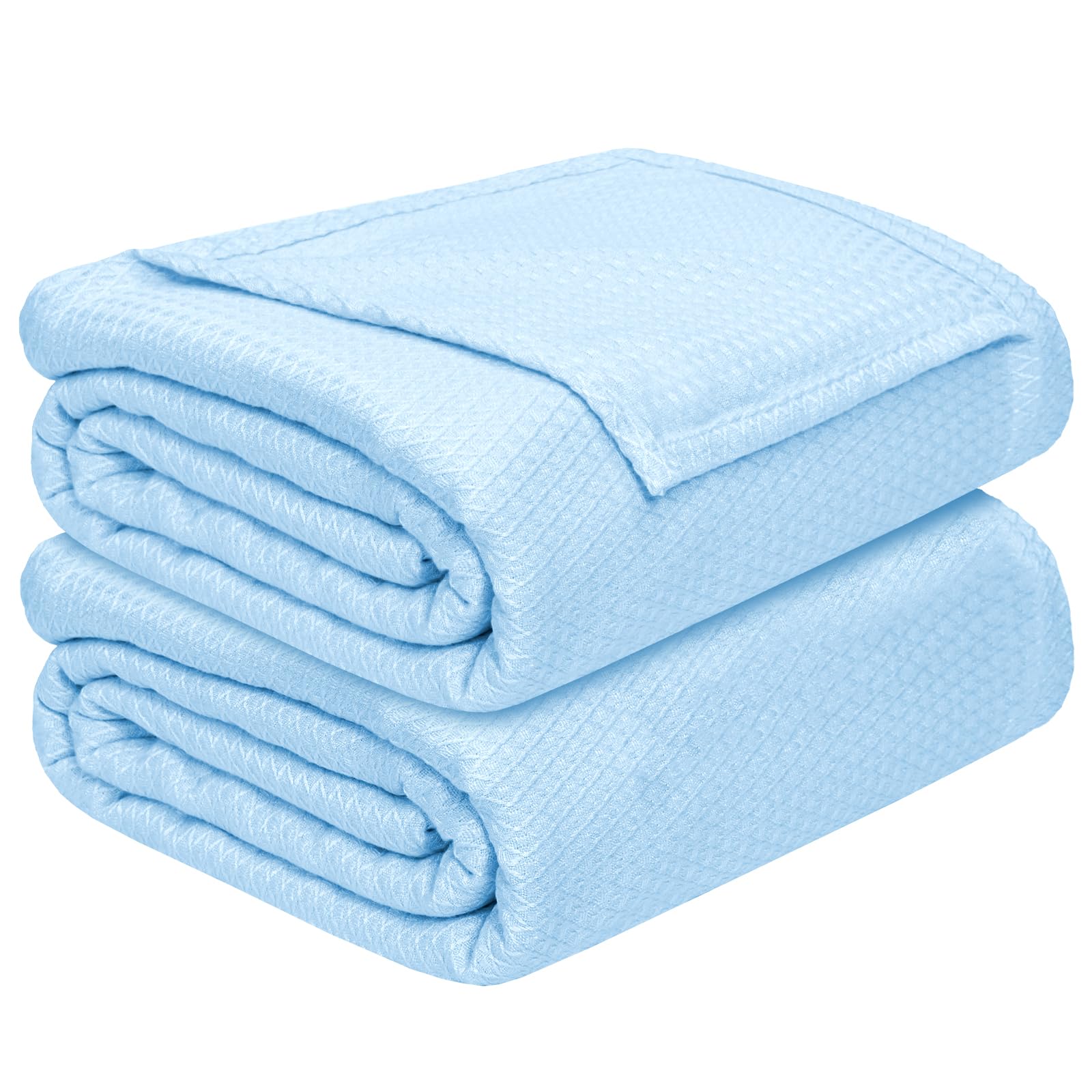 Cooling Blanket,Summer Bed Blanket,100% Rayon Derived from Bamboo Sided Cold Effect, Cool Summer Blanket for Hot Sleepers,Soft,Breathable,Air Conditioning Blanket for Bed and Sofa, (Green 90x90inch)