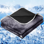 Size 90"x90" Lightweight Cooling Blanket Heat Absorbing for Hot Sleepers Summer Bed Couch All Season Use