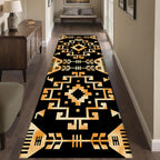 Southwestern Tribal Runner Rug, 2x6ft, Native American Ethnic Pattern Print Distressed Aztec Retro Throw Rugs, Cozy Reduce Noise Western Decor Rugs for Living Room Bedroom