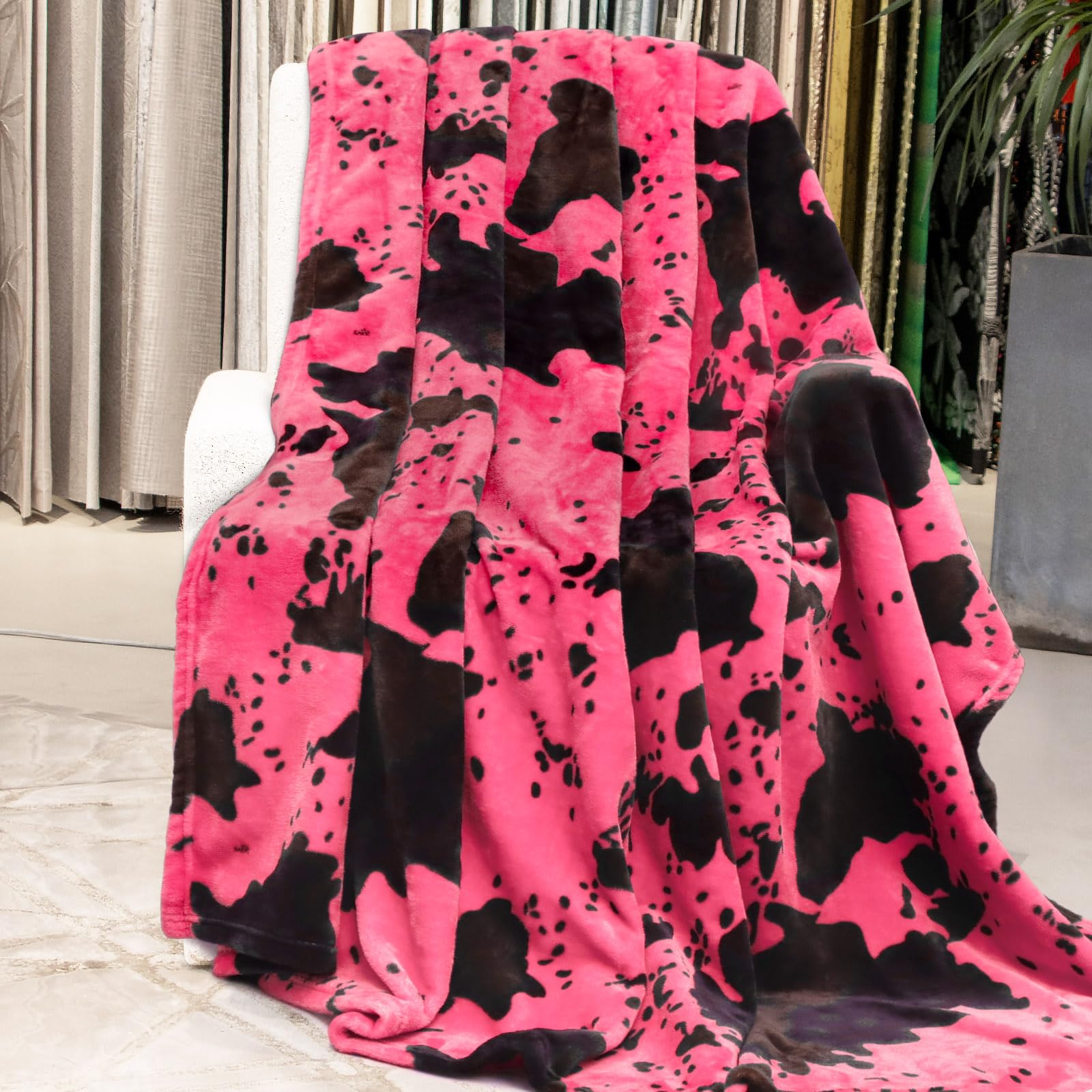 Small Throw Blanket for Kids Toddlers, Ultra Soft Warm Fuzzy Fleece Baby Blankets for Boys Girls, Nursery Throws for Crib Stroller Car Playroom Decor, Birthday Gifts 40x50inches