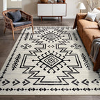 Lahome Vivienne Orange Hallway Runner Rug Non Slip, Boho Washable Western Runner Rug, Stain Resistant Aztec Fall Long Carpte for Entryway Entrance Indoor (2'5''x8')