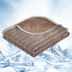 OIGAE Cooling Blanket for Hot Sleepers - Soft & Lightweight Summer Cold Blanket for Night Sweats | Perfect for Bed, Couch, Sofa (Grey, Throw 50" x 70")