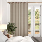 100% Blackout Privacy Door Curtain for Doorway, Magnetic Door Curtain for Closet & Hallway, 1 Panel, W45 x L80, Gray