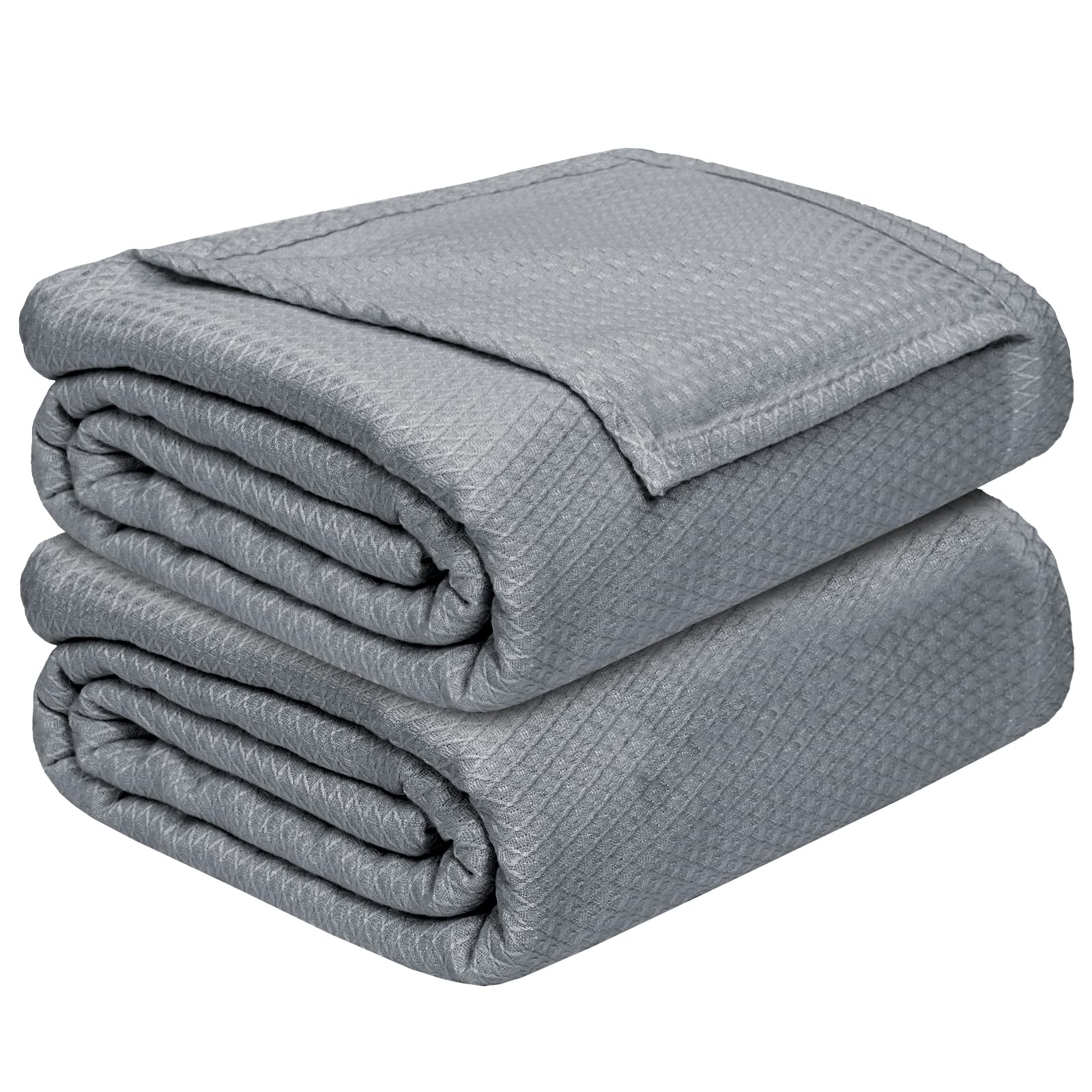 Cooling Blanket,Summer Bed Blanket,100% Rayon Derived from Bamboo Sided Cold Effect, Cool Summer Blanket for Hot Sleepers,Soft,Breathable,Air Conditioning Blanket for Bed and Sofa, (Green 90x90inch)