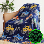 Small Throw Blanket for Kids Toddlers, Ultra Soft Warm Fuzzy Fleece Baby Blankets for Boys Girls, Nursery Throws for Crib Stroller Car Playroom Decor, Birthday Gifts 40x50inches