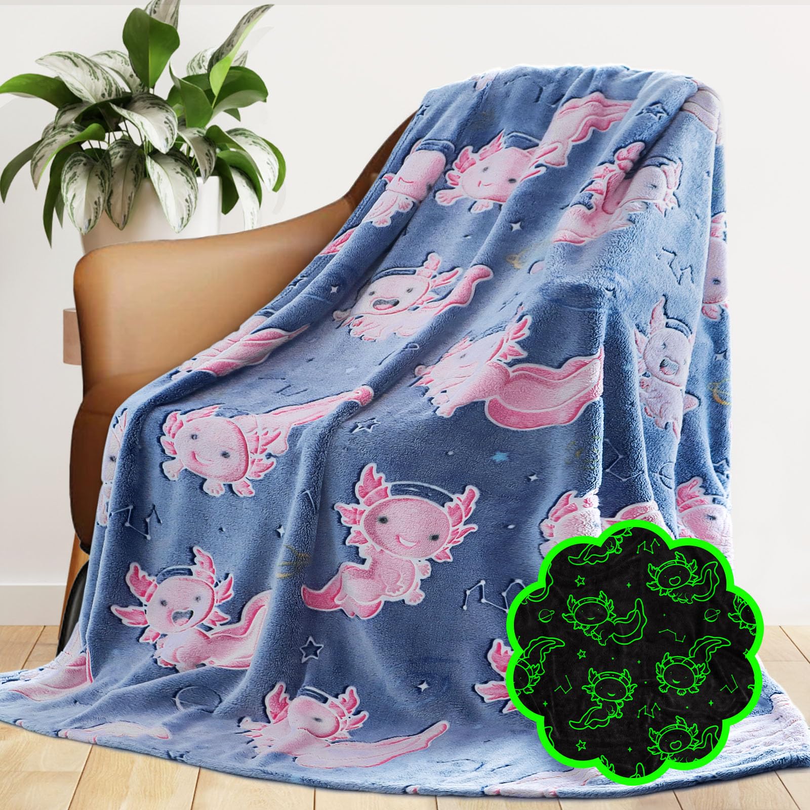 Small Throw Blanket for Kids Toddlers, Ultra Soft Warm Fuzzy Fleece Baby Blankets for Boys Girls, Nursery Throws for Crib Stroller Car Playroom Decor, Birthday Gifts 40x50inches