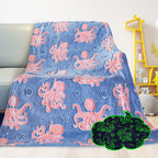 Small Throw Blanket for Kids Toddlers, Ultra Soft Warm Fuzzy Fleece Baby Blankets for Boys Girls, Nursery Throws for Crib Stroller Car Playroom Decor, Birthday Gifts 40x50inches