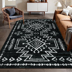 Lahome Vivienne Orange Hallway Runner Rug Non Slip, Boho Washable Western Runner Rug, Stain Resistant Aztec Fall Long Carpte for Entryway Entrance Indoor (2'5''x8')