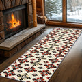 Aztec Rugs for Bedroom, Aztec Runner Rug, 2x7ft, Southwest Native American Rustic Hallway Runner, Boho Ethnic Retro Low Pile Washable Runner Rug - Aztec Home Decor
