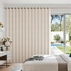 100% Blackout Privacy Door Curtain for Doorway, Magnetic Door Curtain for Closet & Hallway, 1 Panel, W45 x L80, Gray
