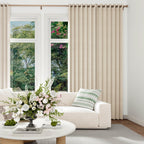 100% Blackout Privacy Door Curtain for Doorway, Magnetic Door Curtain for Closet & Hallway, 1 Panel, W45 x L80, Gray